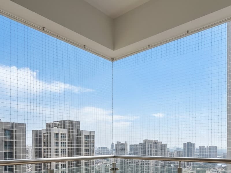 Transparent Pigeon Anti-Bird Net