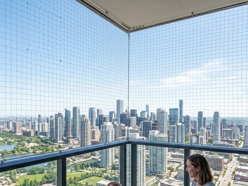 High-Rise Child Protection Net
